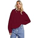 LEOTUDE Women39s Oversized Loopknit Drop Shoulder Hooded