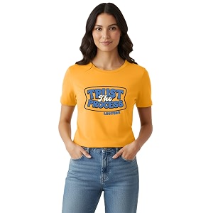 LEOTUDE Women Half Sleeve Loose Fit Cottonblend