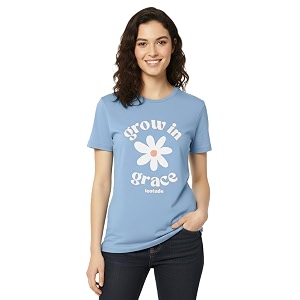 LEOTUDE Women Half Sleeve Loose Fit Cottonblend