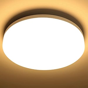 lepro 87 inch flush mount led ceiling light for bathroom 1250lm 15w