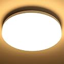 Lepro 8.7 inch Flush Mount LED Ceiling Light for Bathroom, 1250LM 15W