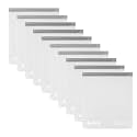 Lerine 10 Pack Reusable 2 Gallon Freezer Bags Dishwasher Safe