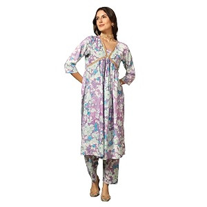 Leriya Fashion Black Kurta Set for Woman