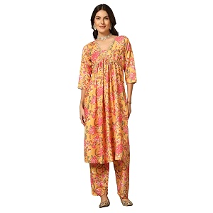 Leriya Fashion Black Kurta Set for Woman