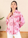 Leriya Fashion Casual Striped Floral Print Women