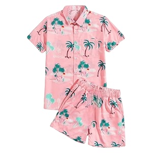 Leriya Fashion Co-ord Set for Men T-Shirt