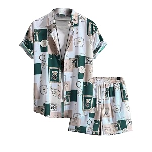 Leriya Fashion Co-ord Set for Men T-Shirt