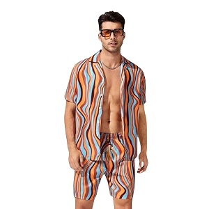 Leriya Fashion Co-ord Set for Men T-Shirt