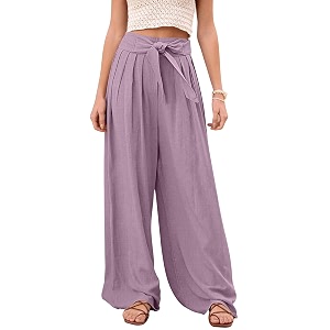 Leriya Fashion High Waist Palazzo Pants for