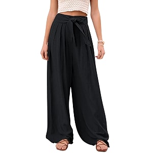 Leriya Fashion High Waist Palazzo Pants for