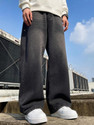 Leriya Fashion Loose Fit Men Black Jeans