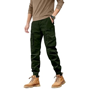 Leriya Fashion Mens Cargo Pants with Pockets