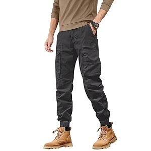 Leriya Fashion Mens Cargo Pants with Pockets