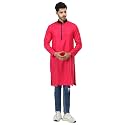 Leriya Fashion Men39s Slub Cotton pathan Suit