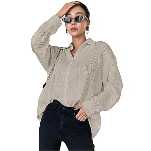 leriya fashion oversized shirt for women  shirt for women stylish western  long shirt for women