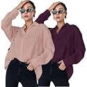 Leriya Fashion Oversized Shirt for Women | Shirt for Women Stylish Western | Long Shirt for Women