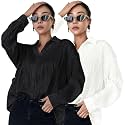 Leriya Fashion Oversized Shirt for Women | Shirt for Women Stylish Western | Long Shirt for Women