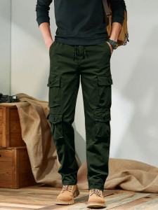 Leriya Fashion Regular Fit Men Black Trousers
