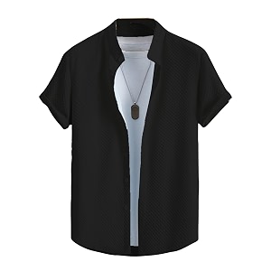 Leriya Fashion Textured Shirts for Men
