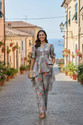 Leriya Fashion Tunic Palazzos Co-ords Set