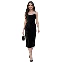 Leriya Fashion Velvet Western Dress for Women
