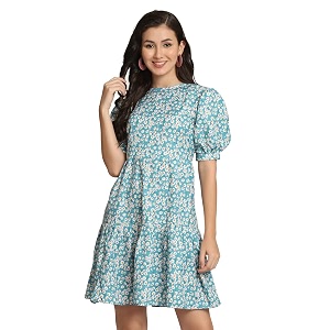 Leriya Fashion Western Dresses for Women A-Line