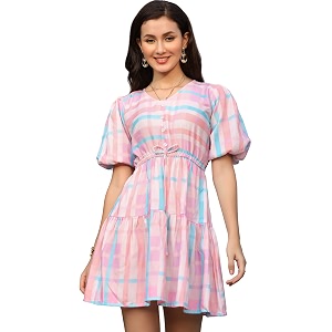 Leriya Fashion Western Dresses for Women A-Line