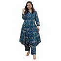 Leriya Fashion Women39s Cotton Printed A-Line Kurti