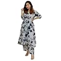 Leriya Fashion Women39s Cotton Printed A-Line Kurti