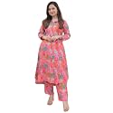 Leriya Fashion Women39s Cotton Printed A-Line Kurti