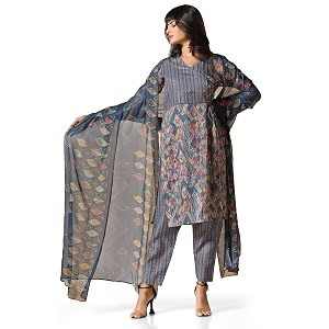 Leriya Fashion Womens Kurta Pant Dupatta Set