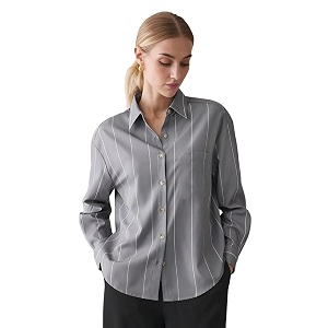 Leriya Fashion Womens Rayon Shirt Korean Style