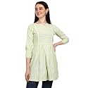 Leriya Fashion Women's Lycra Regular Fit Casual Kurti