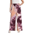 Leriya Fashion Womens Mid Rise Tie-Dye Loose