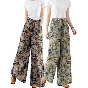 Leriya Fashion Womens TrouserSharara Boho Harem
