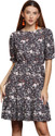 Leriya Fashion Women Fit and Flare Black