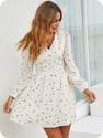 Leriya Fashion Women Fit and Flare White