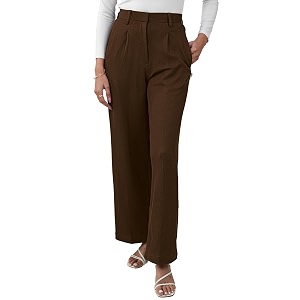 Leriya Fashion Women High Waist Polycotton Formal