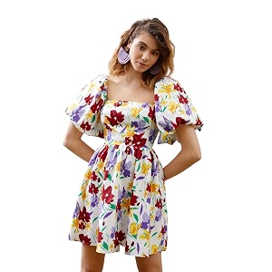 Leriya Fashion Women Midi Dress One