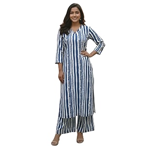 Leriya Fashion Women Printed Kurta Set with