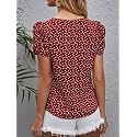 Leriya Fashion Women Printed Slub Rayon Top