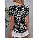 Leriya Fashion Women Printed Slub Rayon Top