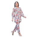 Leriya Fashion Women Rayon Floral Stylish Co-Ord