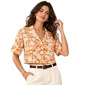 Leriya Fashion Women Short Sleeve Crop Shirt