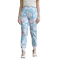 Leriya Fashion Womens Wide Leg Pants Flowers