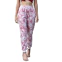 Leriya Fashion Womens Wide Leg Pants Flowers