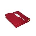 Premium Polar Electric Bed Warmer - Electric Under Blanket - Single Bed Size (30x60) inch with 3 Heat Settings &amp; Dual Safety Feature with Over Heat Protection-Color Multi (Maroon)
