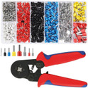 Lesige Crimping Tool Kit with 1200PCS Wire and Ferrules & Crimper Plier wire crimping tool kit Manual Crimper