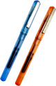 Lestylo Jinhao 5991 Combo Of 2 Pens Transparent Body Blue And Orange Fine Nib Best Fountain Pen (Pack of 2)