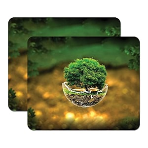 let39s freeze mouse pad computer mouse pad for laptop amp gaming 240x200x3mm pack of 2 flying tree